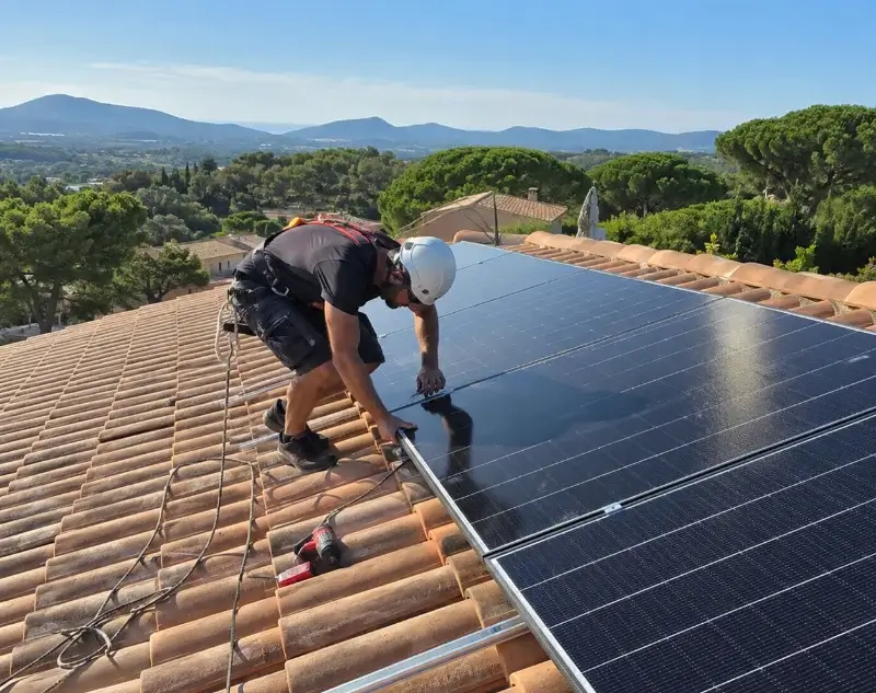 Installateur panneaux solaires Ribérac — pose photovoltaïque sur toiture