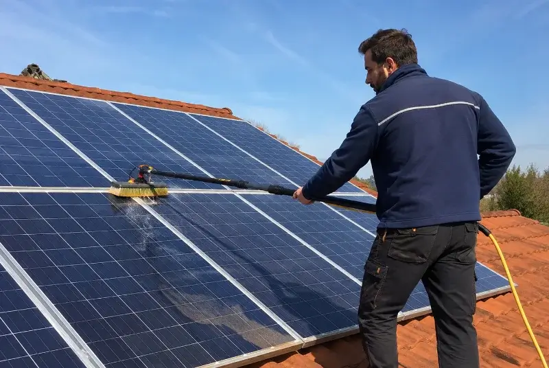 Nettoyage et entretien de panneaux solaires à Ribérac
