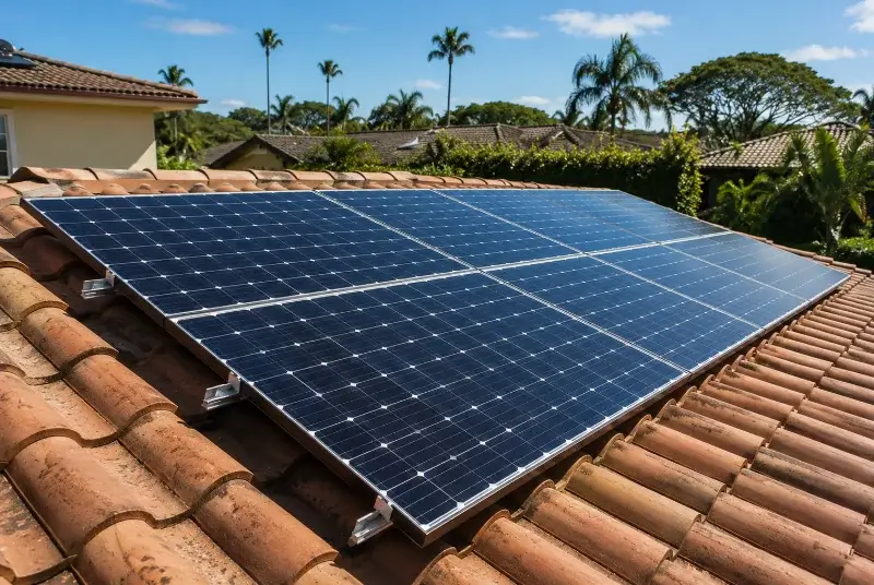 Installation de panneaux solaires à Ribérac